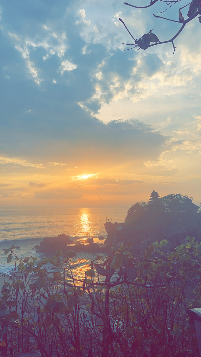 Cinematic Bali landscape